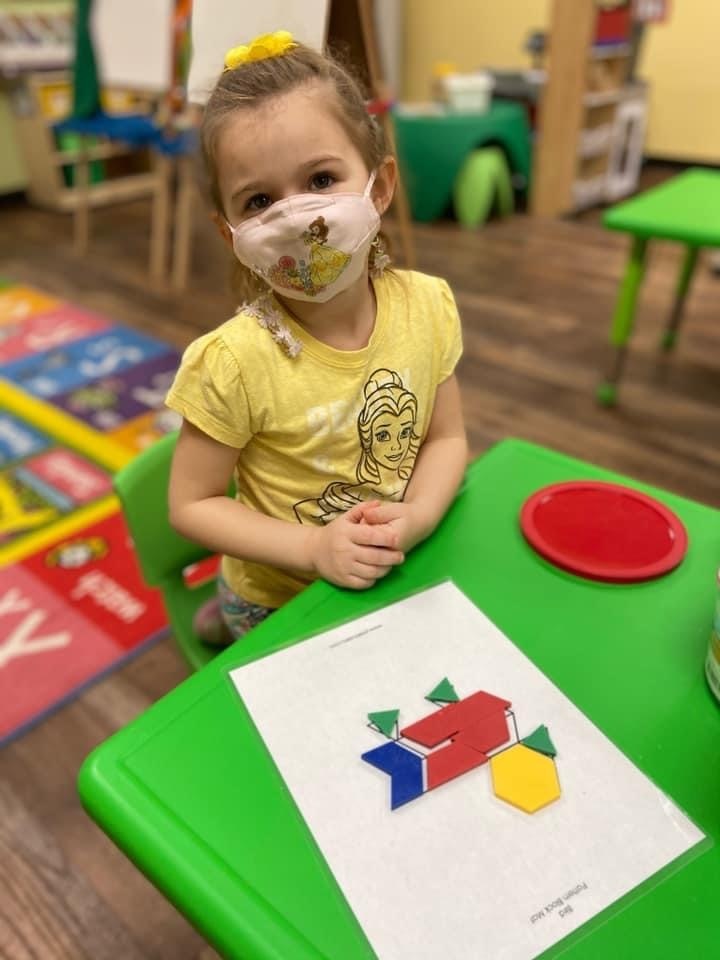 Pre-K student