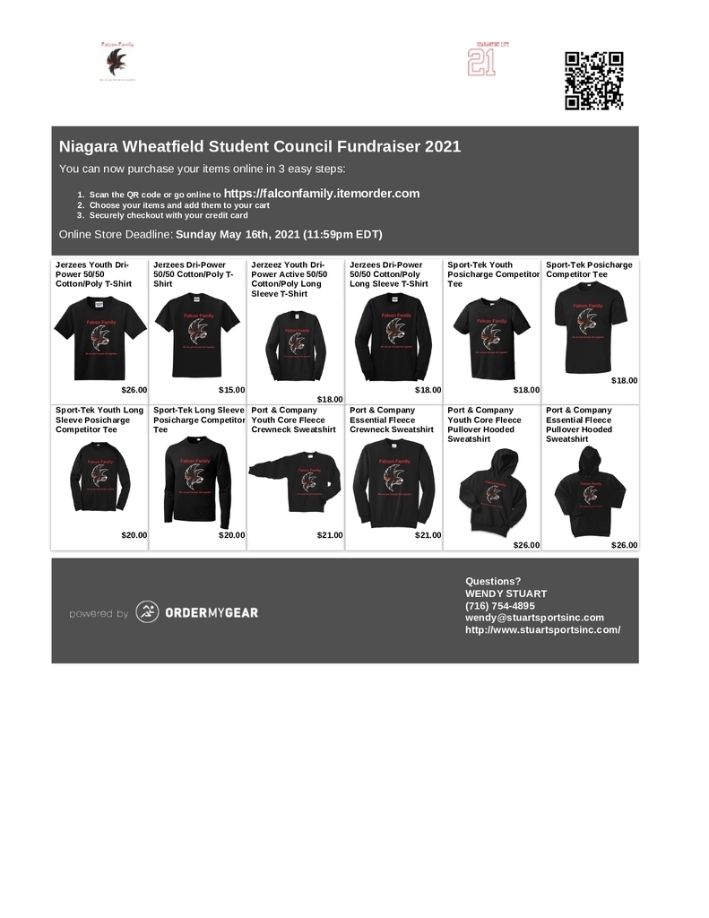 Fundraiser Items